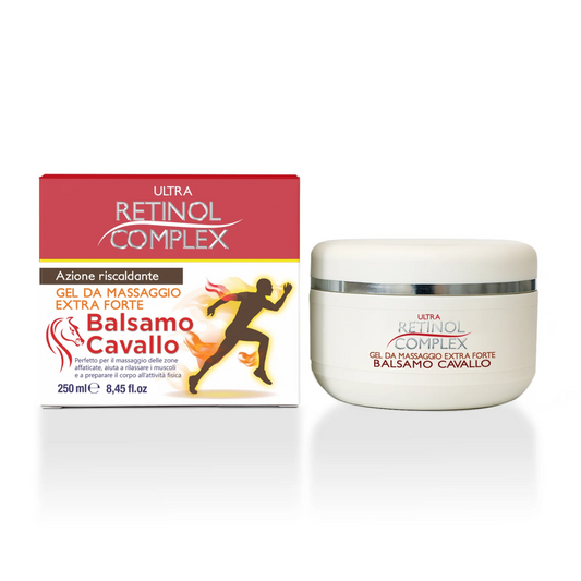 ANALGÉSICO CORPORAL BÁLSAMO DE CABALLO 250ML – RETINOL COMPLEX