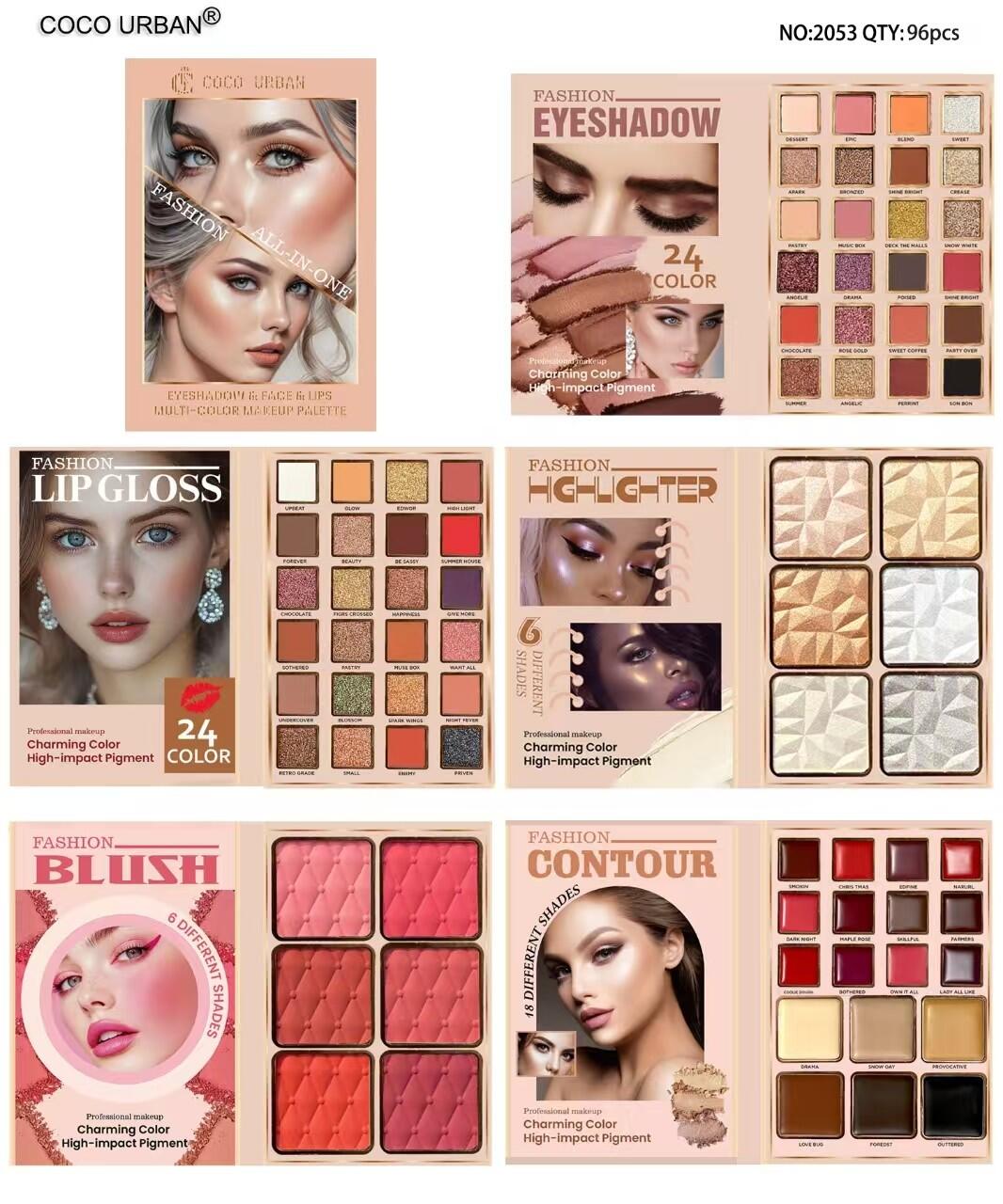 Paleta de Maquillaje COCO URBAN – Completa y Profesional