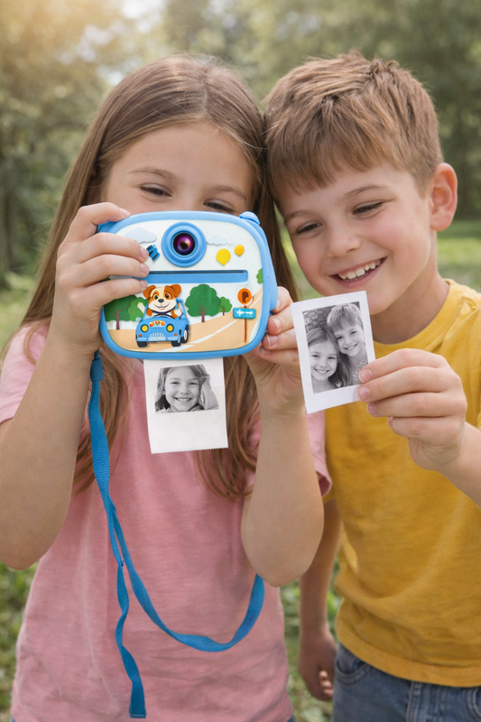 Cámara infantil con impresora térmica