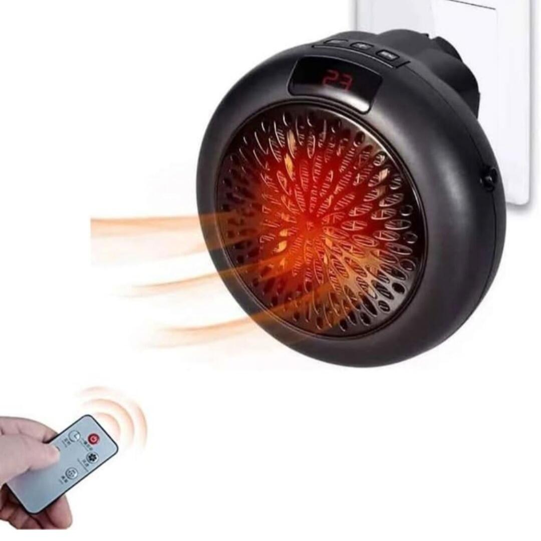 Calefactor Portátil 900W  - Compacto, Silencioso y Eficiente