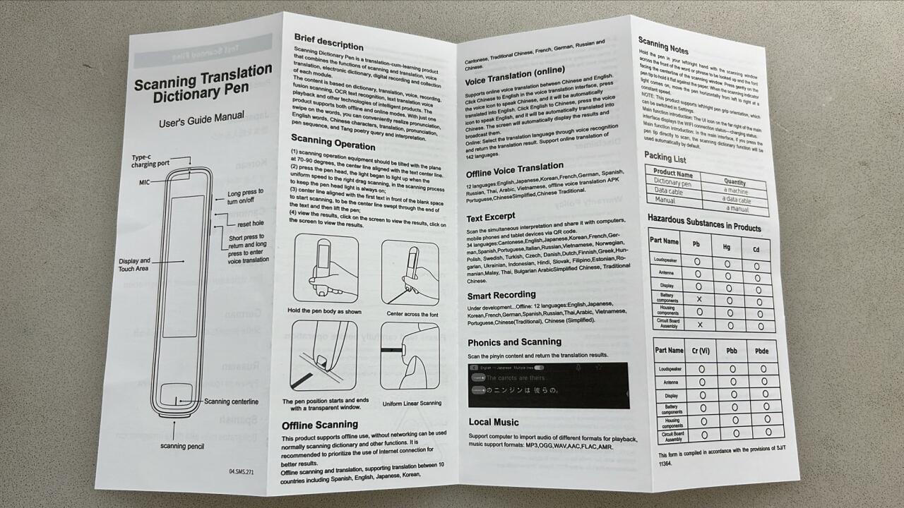 LÁPIZ TRADUCTOR CON IA — Escanea, Traduce y Aprende al Instante
