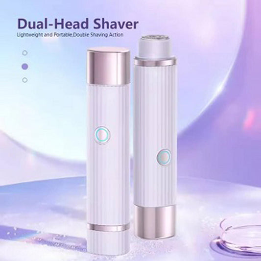 Depiladora portátil con doble cabezal