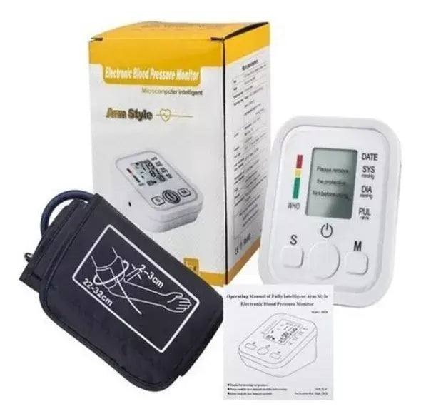 Monitor de Presión Arterial Electrónico – Control Preciso y Fácil en Casa